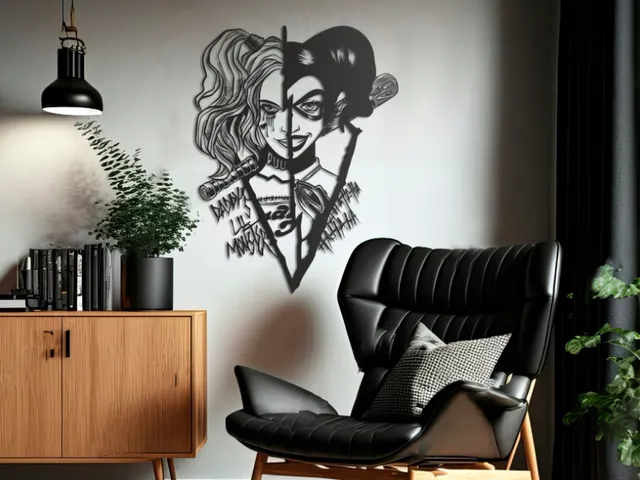 Harley Quinn DC Wall Art