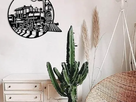 Steam train Wall decor
