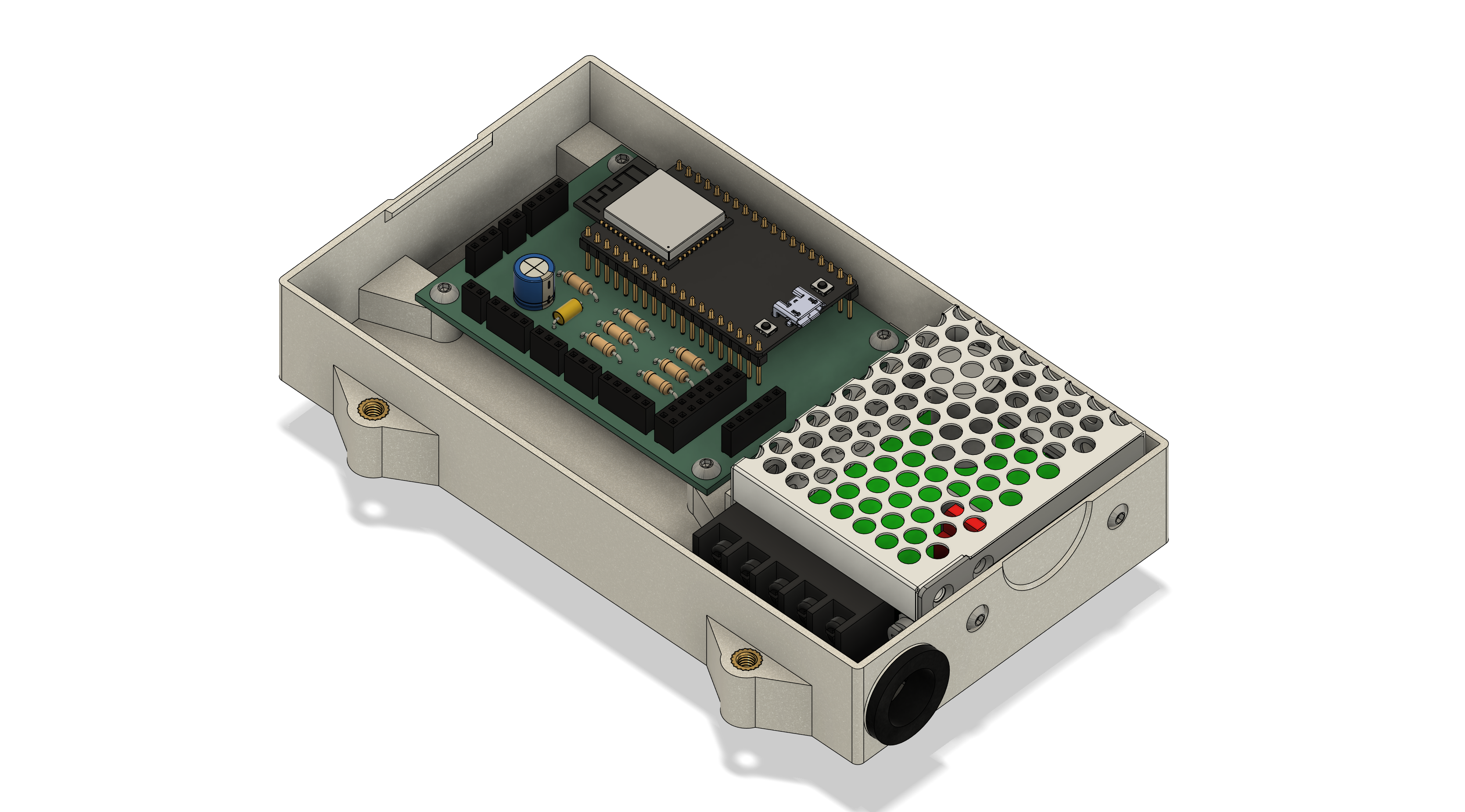Rancilio Silvia housing for Clever Coffee PCB & Meanwell RS-15-5 Power supply