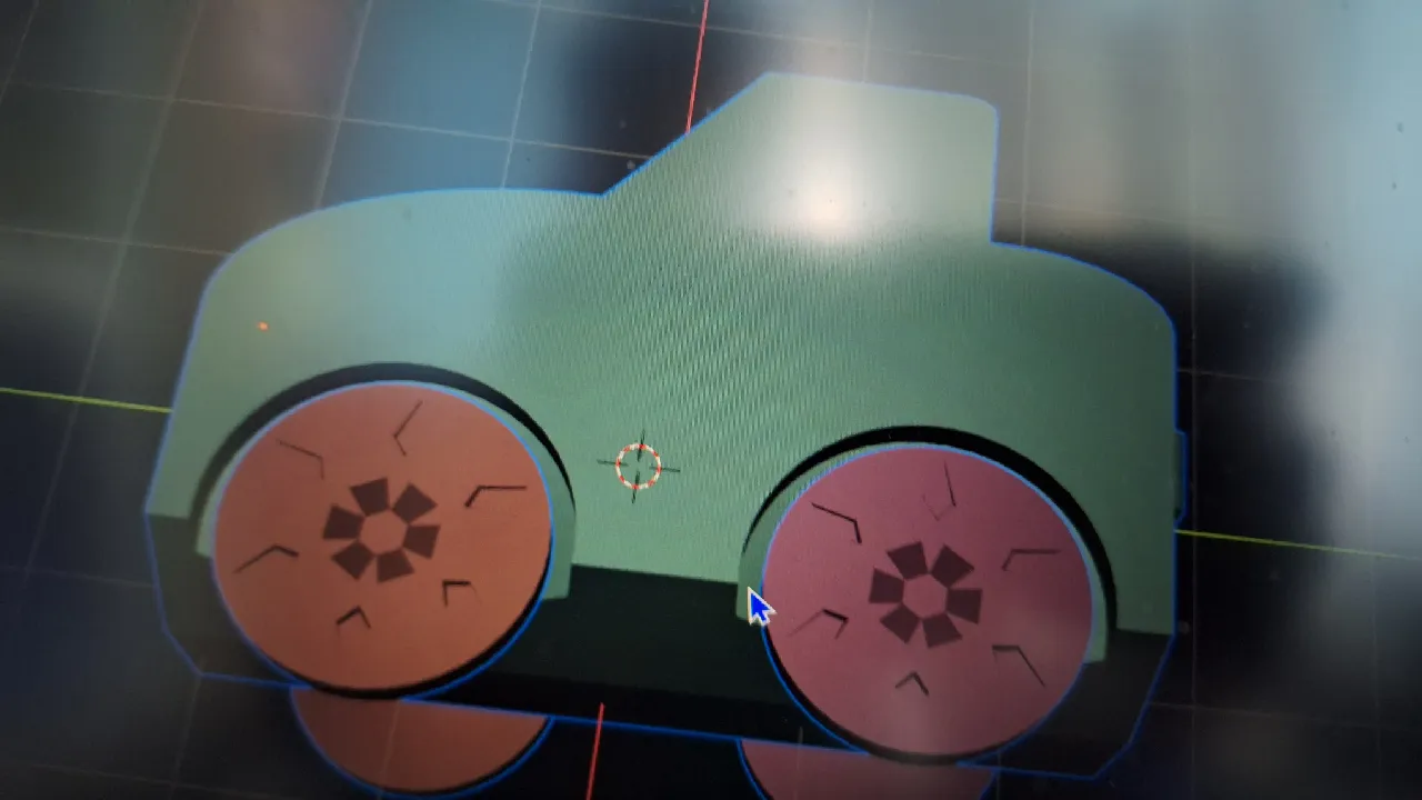 Print In Place Car