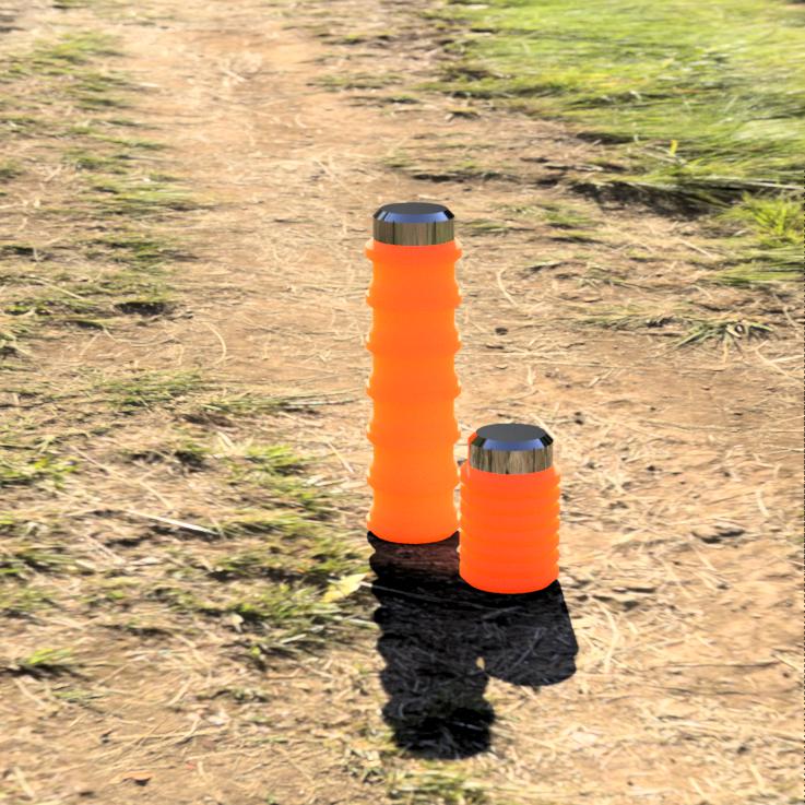 Collapsible water bottle