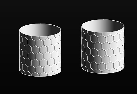 INFILL PATTERN LAMPSHADE