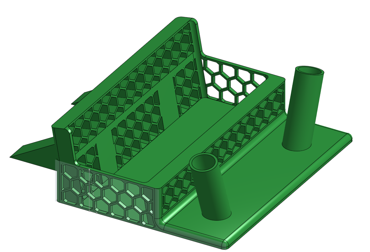Miniatura 6 do modelo 3D Multimeter Vertical Stand
