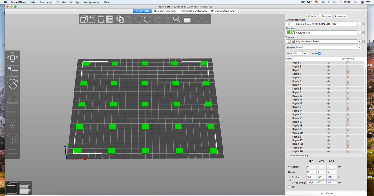 Test Files for leveling for Anycubic or other von Jack Sparrow ...