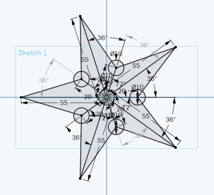 Miniatura 6 do modelo 3D Throwing Star - Fun Toy