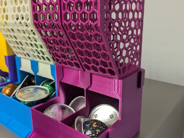 Nespresso / Generic Coffee Pod Dispenser - for Nespresso Vertuo boxes or generic coffee pods!