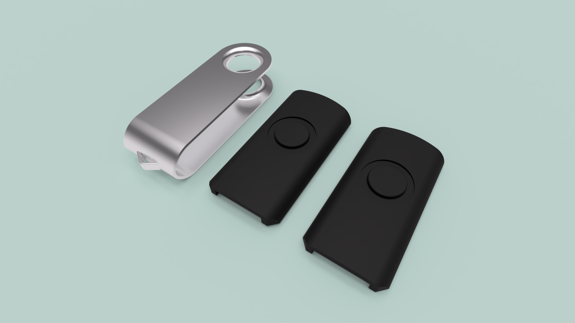 Miniatura 4 do modelo 3D Pendrive case