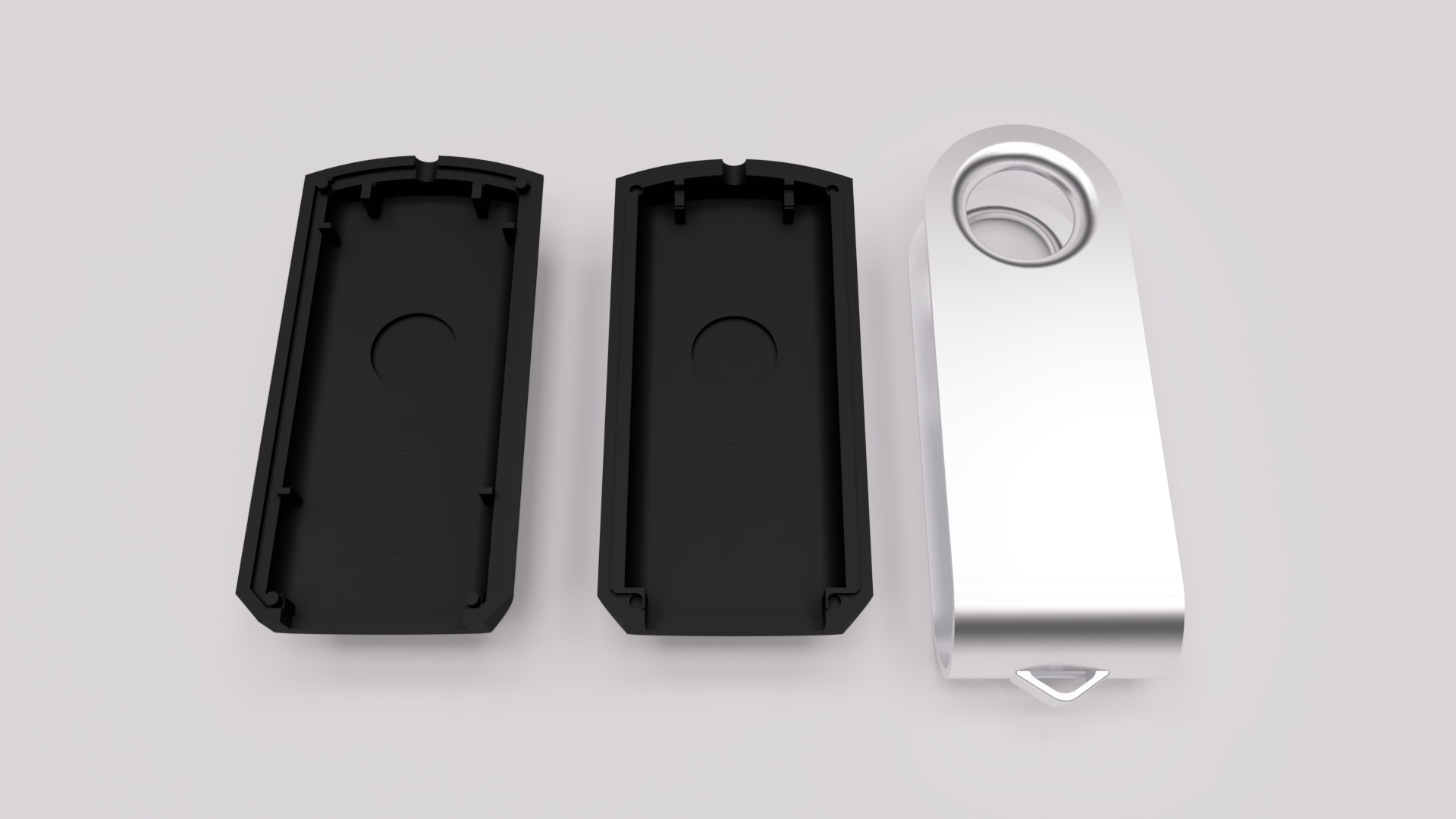 Miniatura 3 do modelo 3D Pendrive case