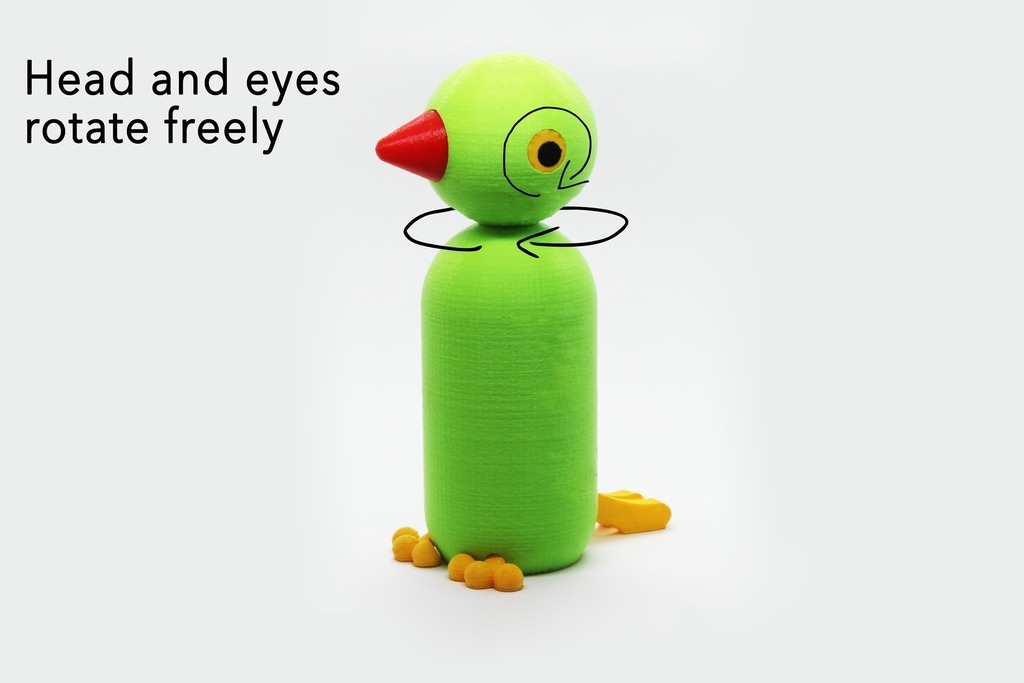 Miniatura 2 do modelo 3D Simple Bird
