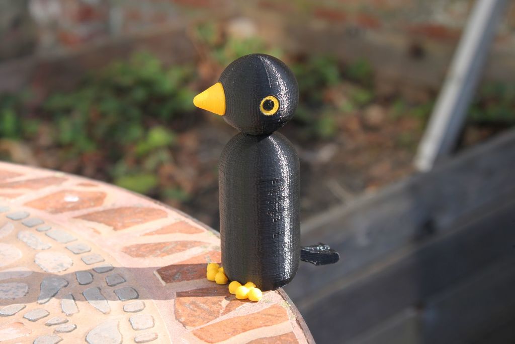 Miniatura 9 do modelo 3D Simple Bird