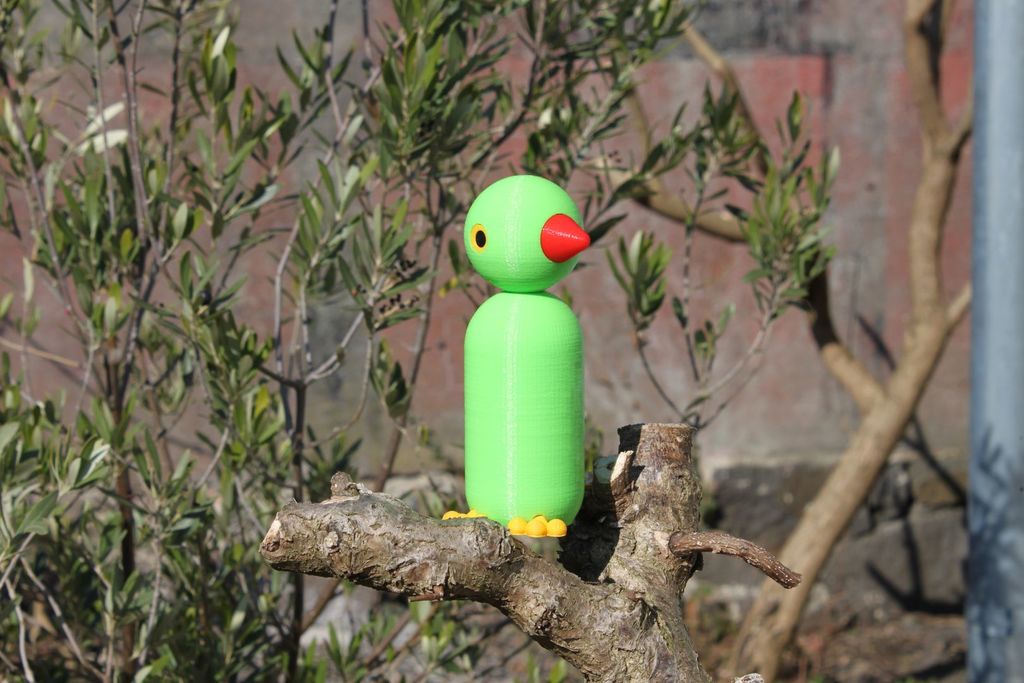 Miniatura 12 do modelo 3D Simple Bird