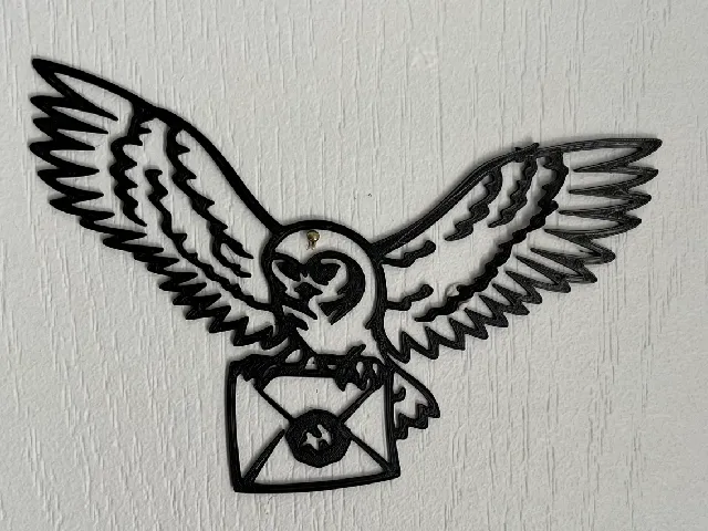 Hedwig - Harry Potter White Owl Wall Art
