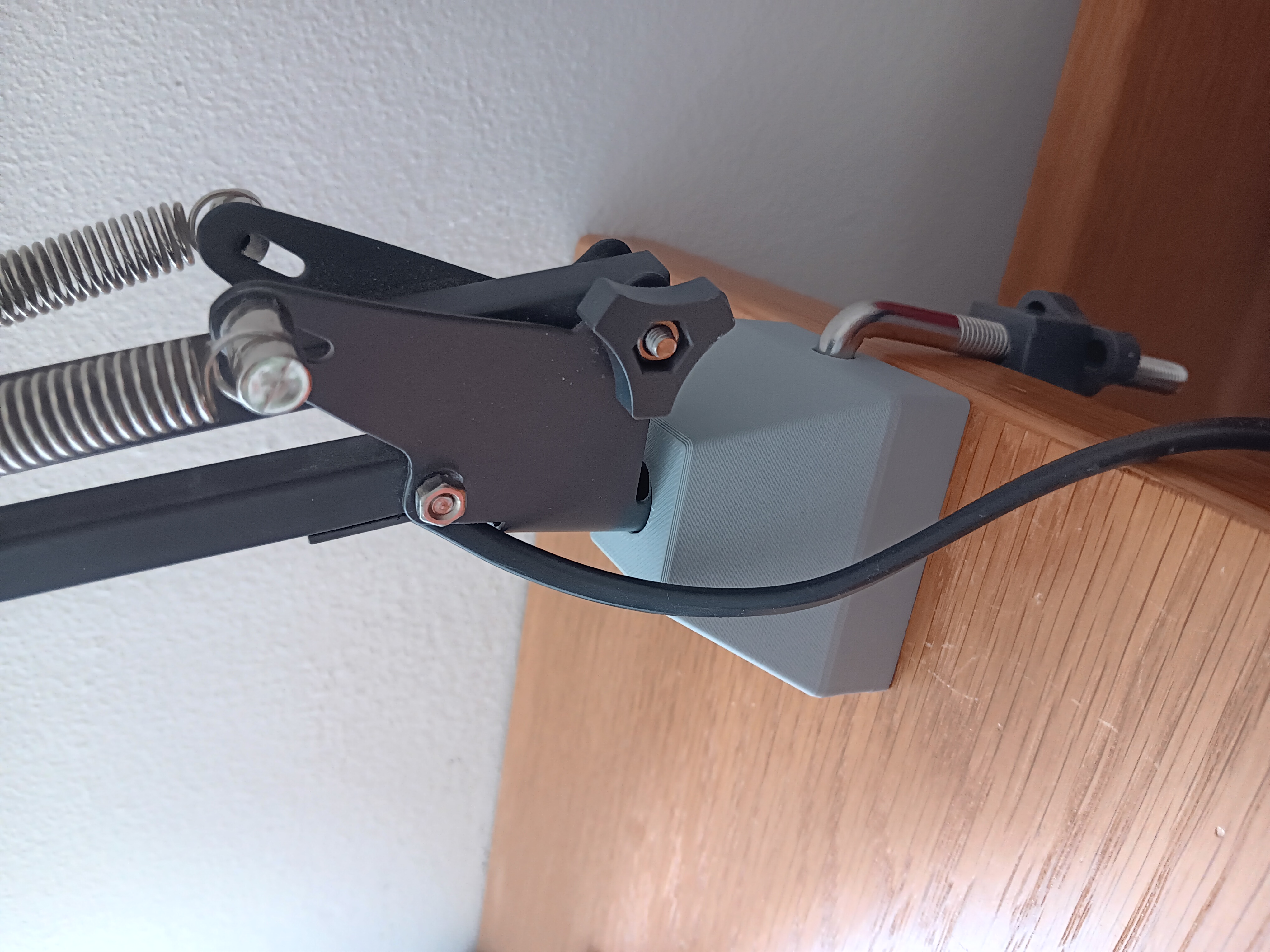 Ikea TERTIAL improved lamp foot/base replacement