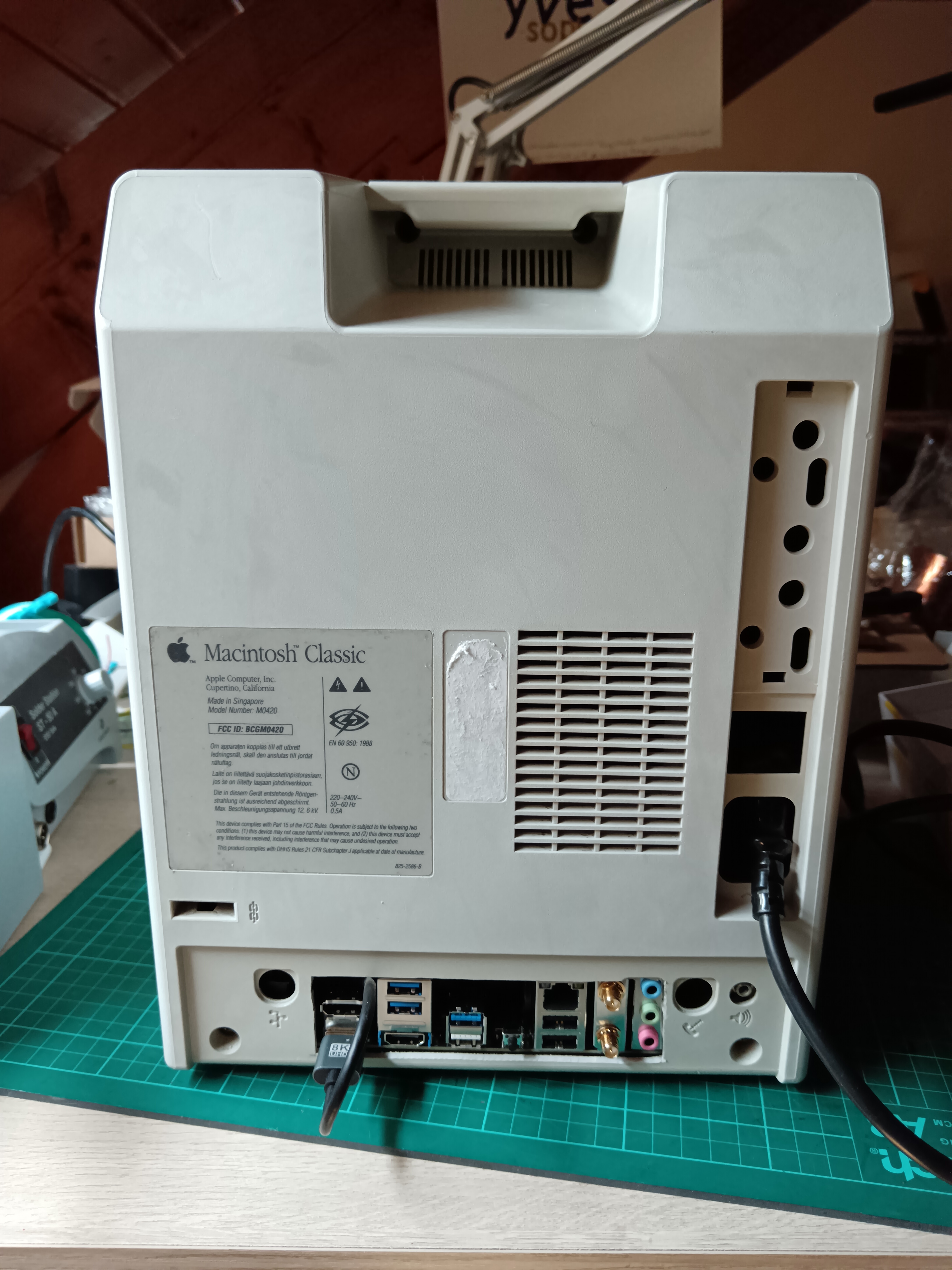 Miniatura 2 do modelo 3D Mac Classic Mini ITX