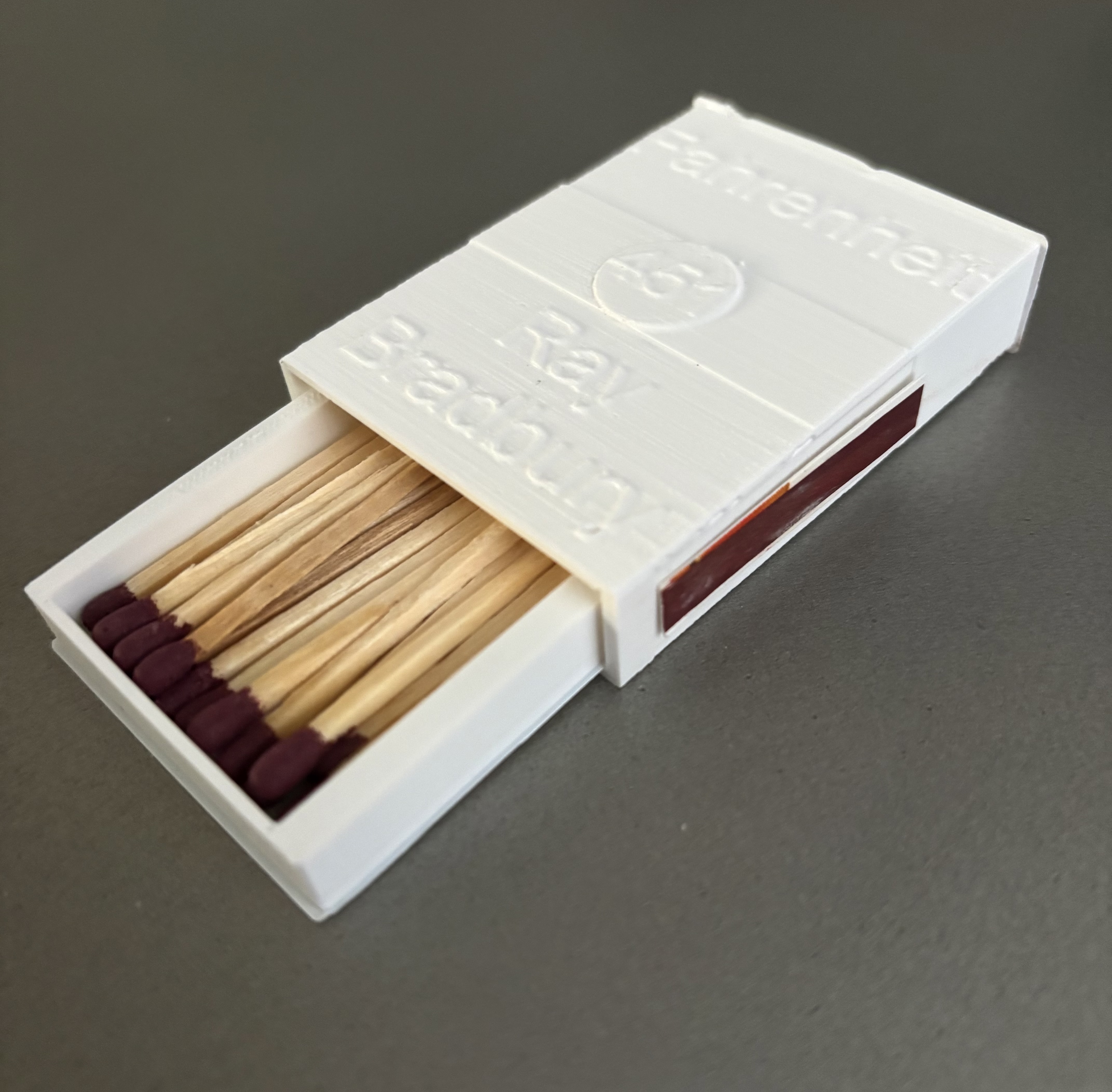 Fahrenheit 451 match box
