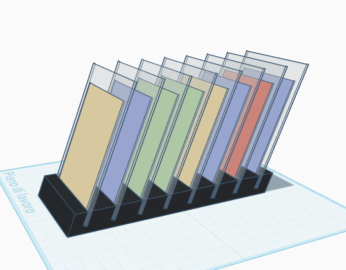 Toploader Holder Display