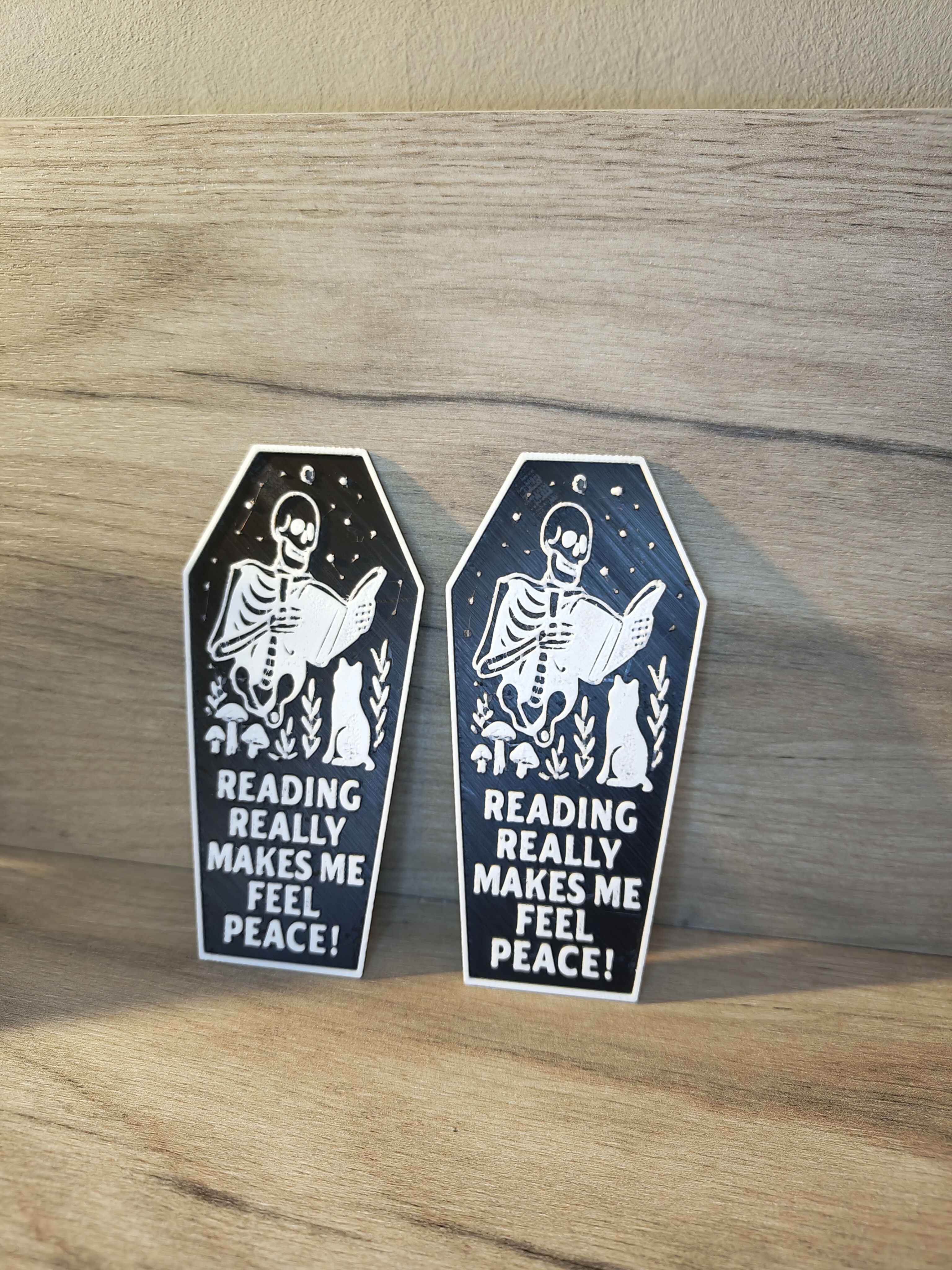 Coffin Bookmark HueForge