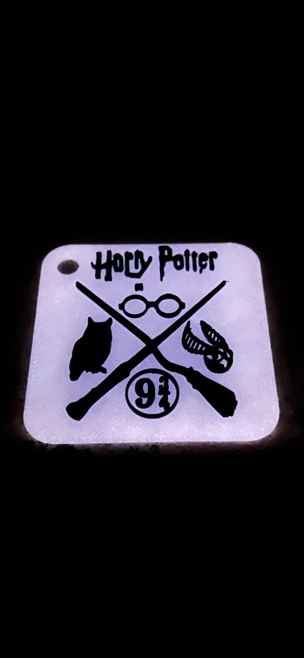 Miniatura 2 do modelo 3D Harry Potter Keychain