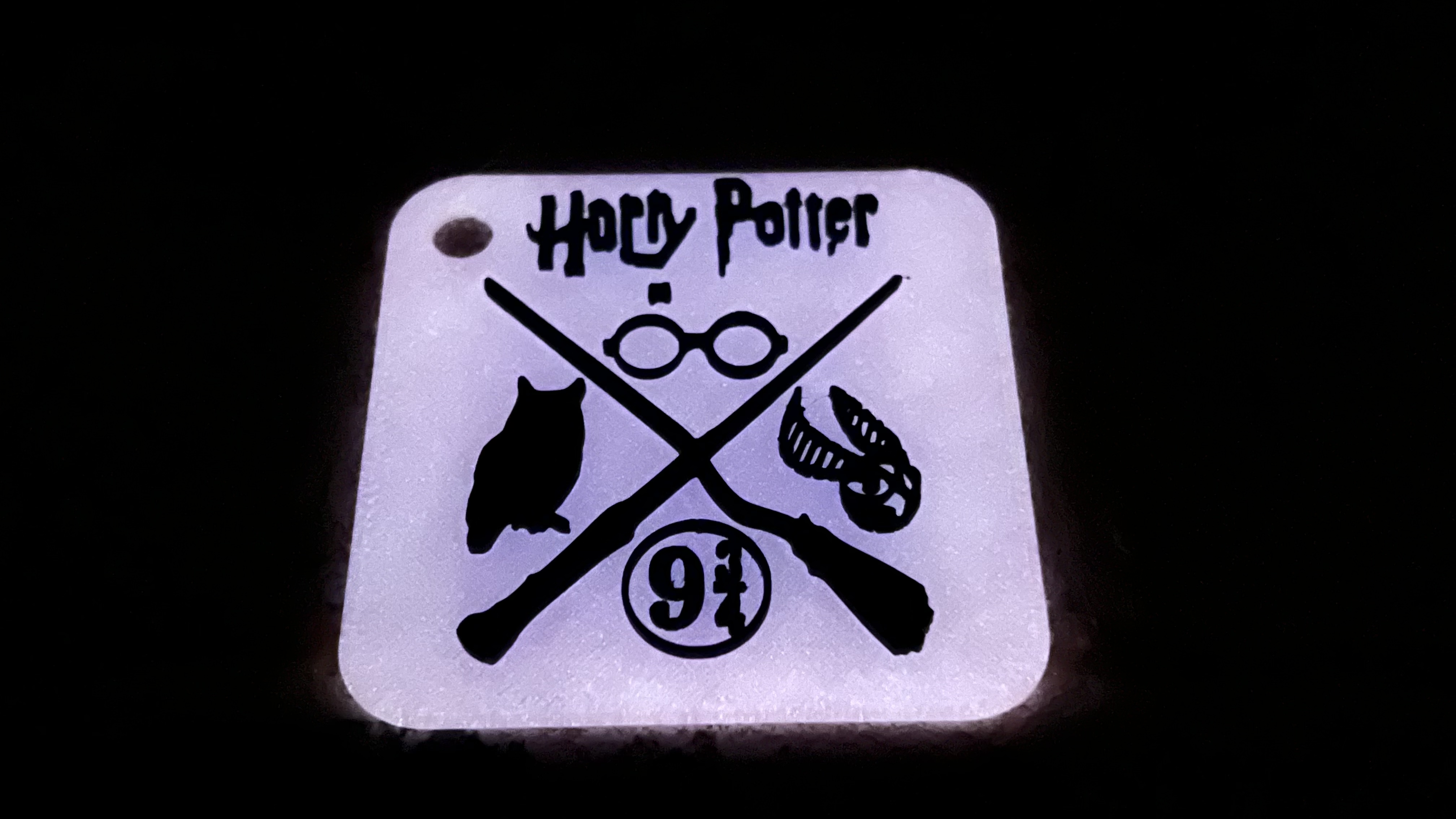 Miniatura 3 do modelo 3D Harry Potter Keychain