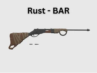 Bolt Action Rifle - RUST by lookawilduser | Download free STL model ...