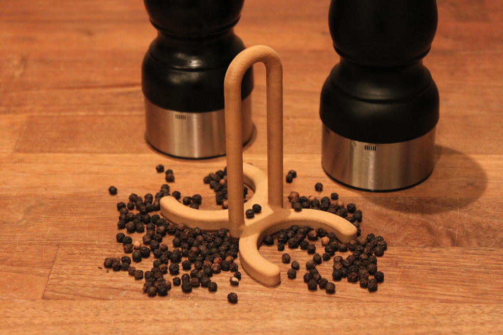 Peugeot Chateauneuf salt/pepper grinder holder