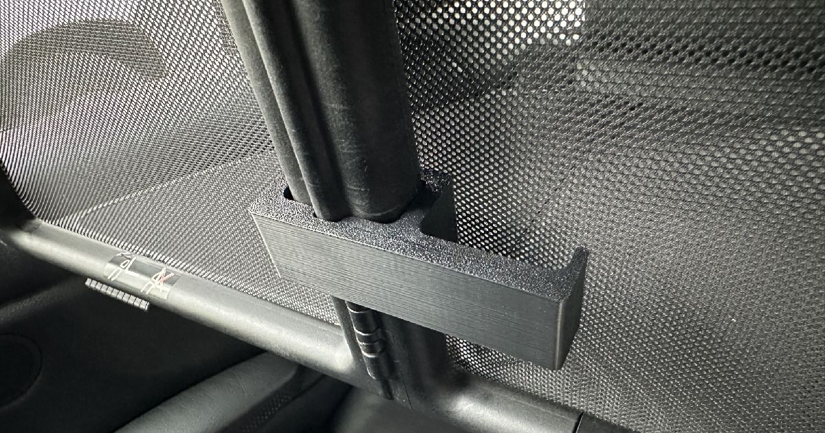 BMW E46 Convertible Wind Deflector GRIP by 3DTonyR Download free STL model