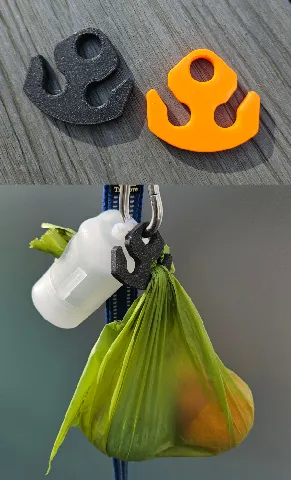 Dog Poop Bag Holder (fast print)