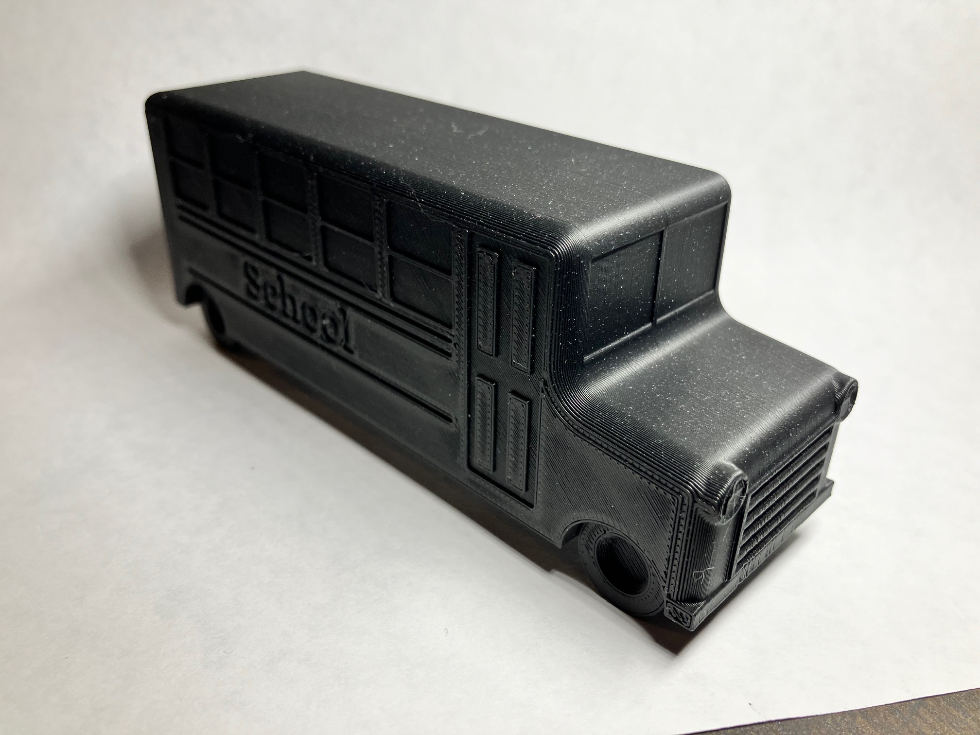 Print-In-Place School Bus!