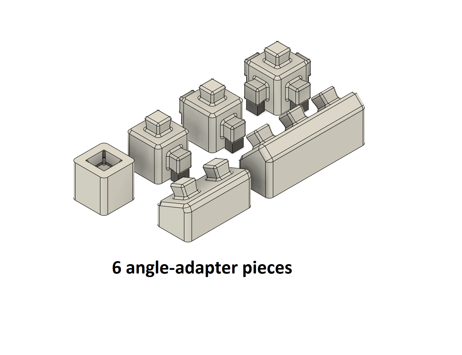 Brick3D - Angle adapters