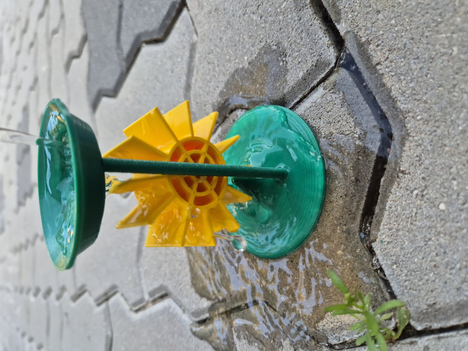 Toy water mill