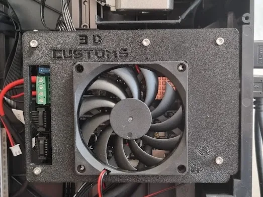 Sovol SV08 Mainboard Cooling Plate Remix