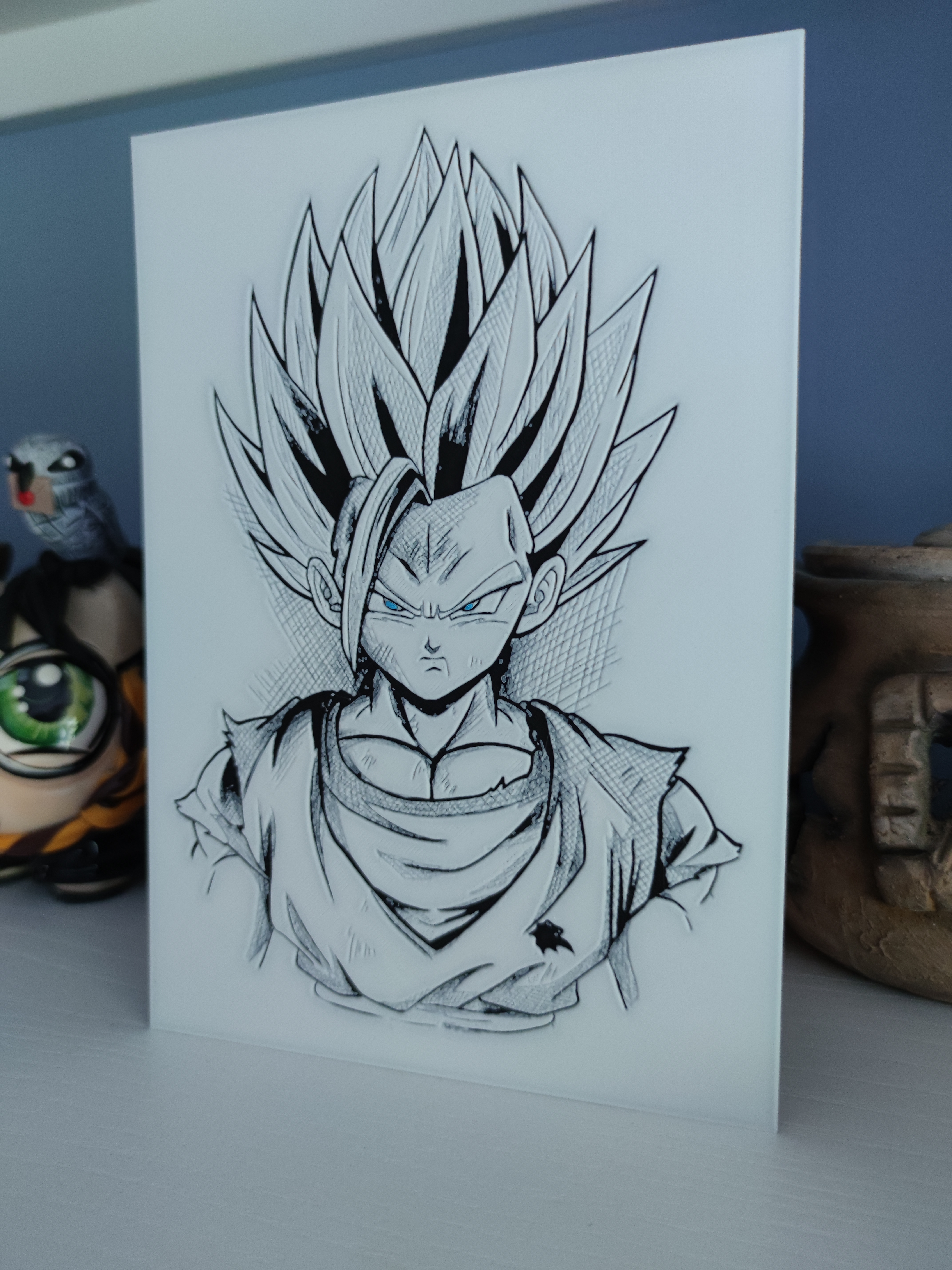 Hueforge Gohan Ss2 — miniatura 2