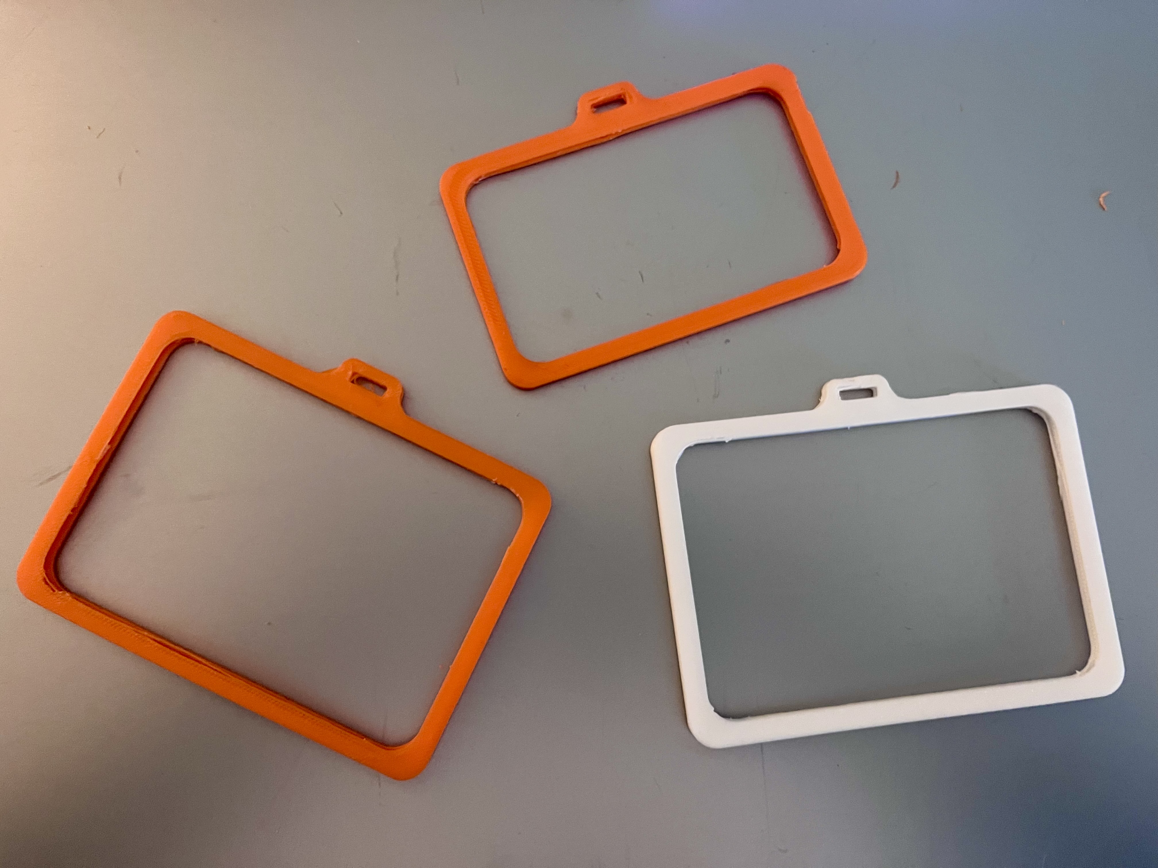 Parametric ID Card Holder
