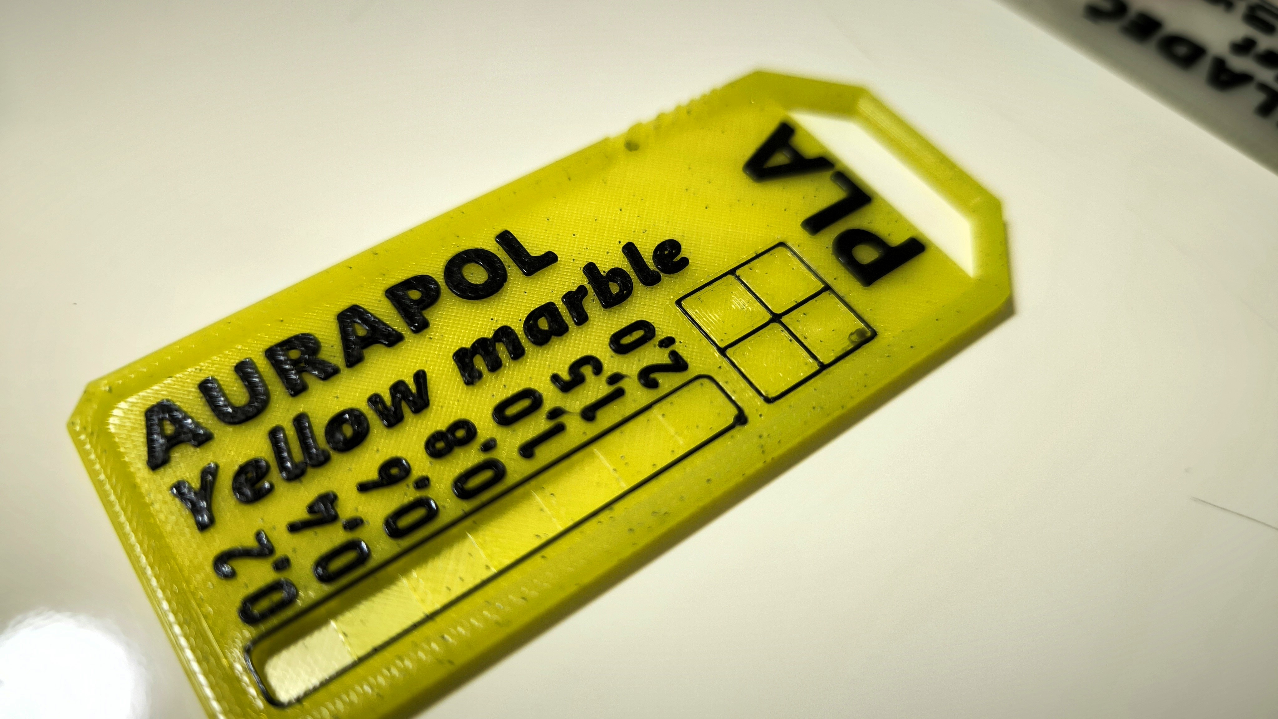 Another filament Sample (Swatch) by Dark | Download free STL model
