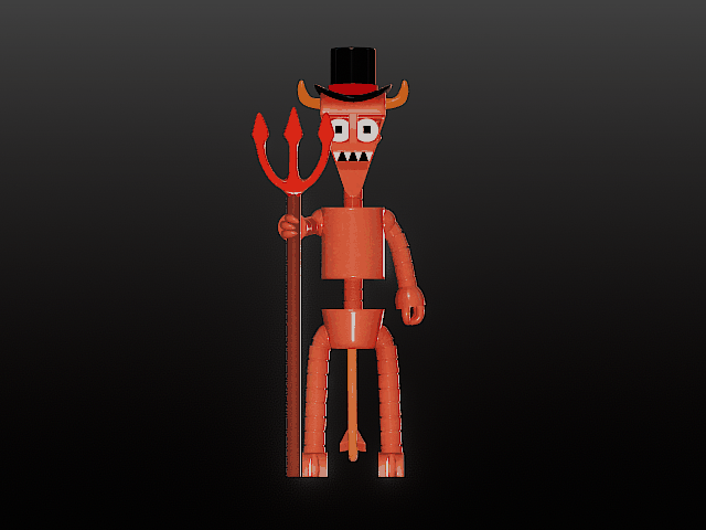 Miniatura 2 do modelo 3D Robot Devil