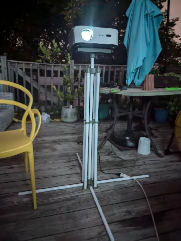 Outdoor PVC Projector Mount