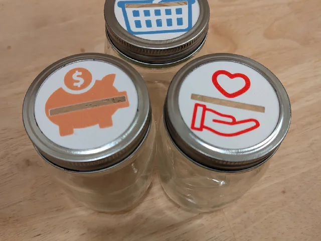 Mason Jar Piggy Banks