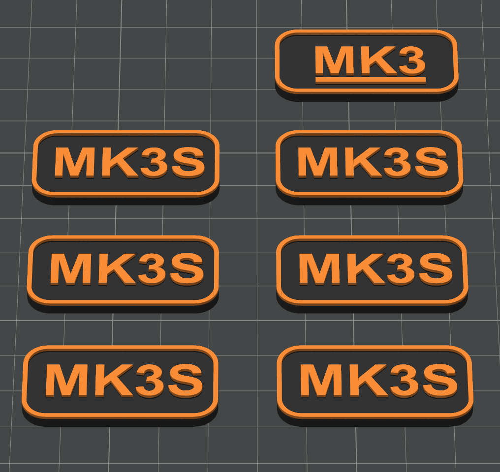Prusa MK3/MK3S Badge