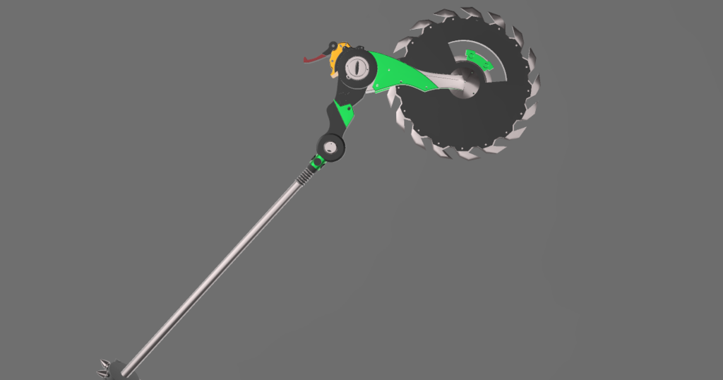 Corin Wickes Saw Axe thing(Zenless Zone Zero) by ReProps | Download ...