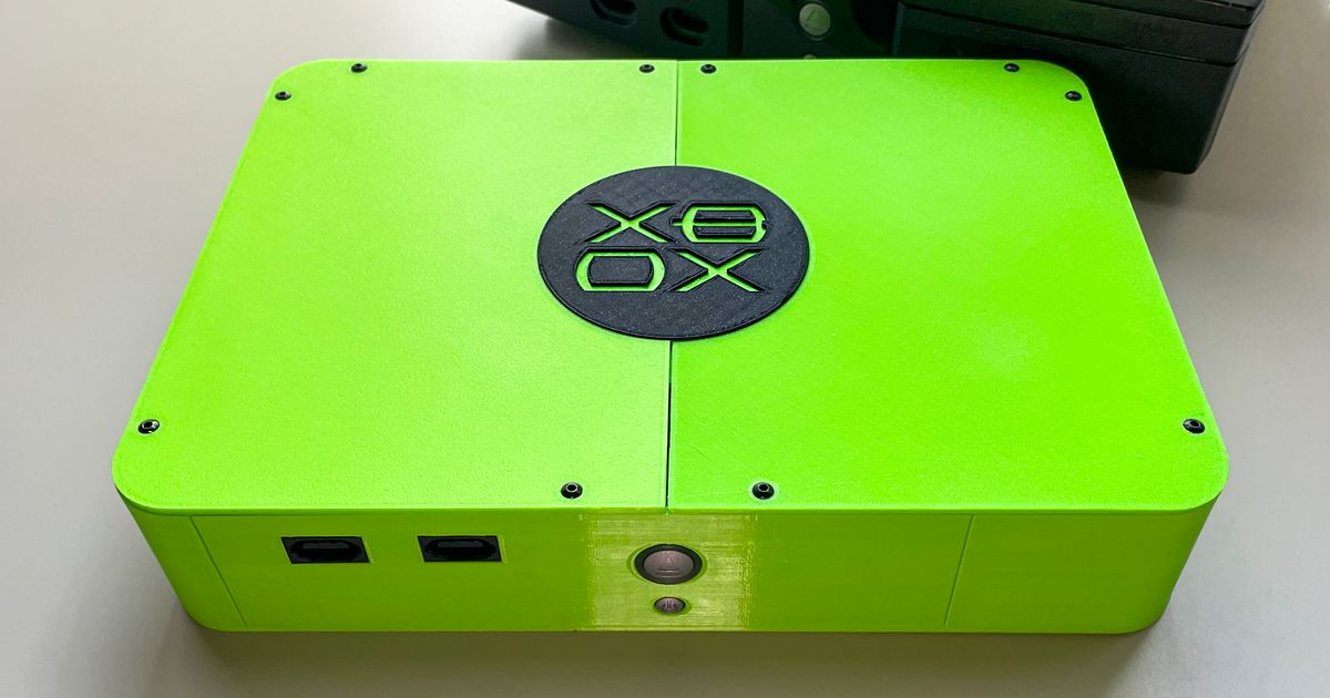 Original Xbox Slim by PrimeRetroGamer | Download free STL model ...