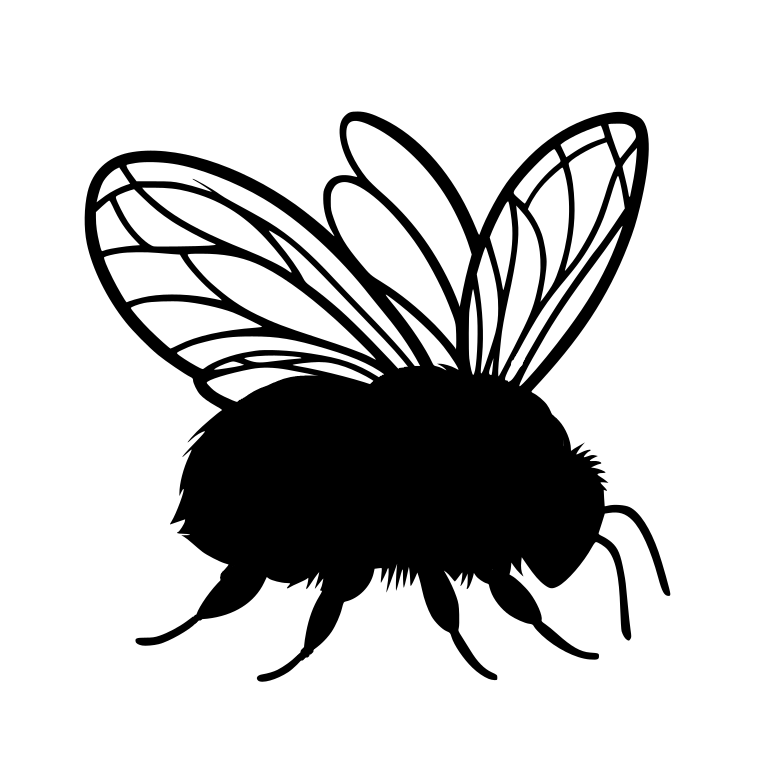 Miniatura 2 do modelo 3D Stencil: Bumble-bee
