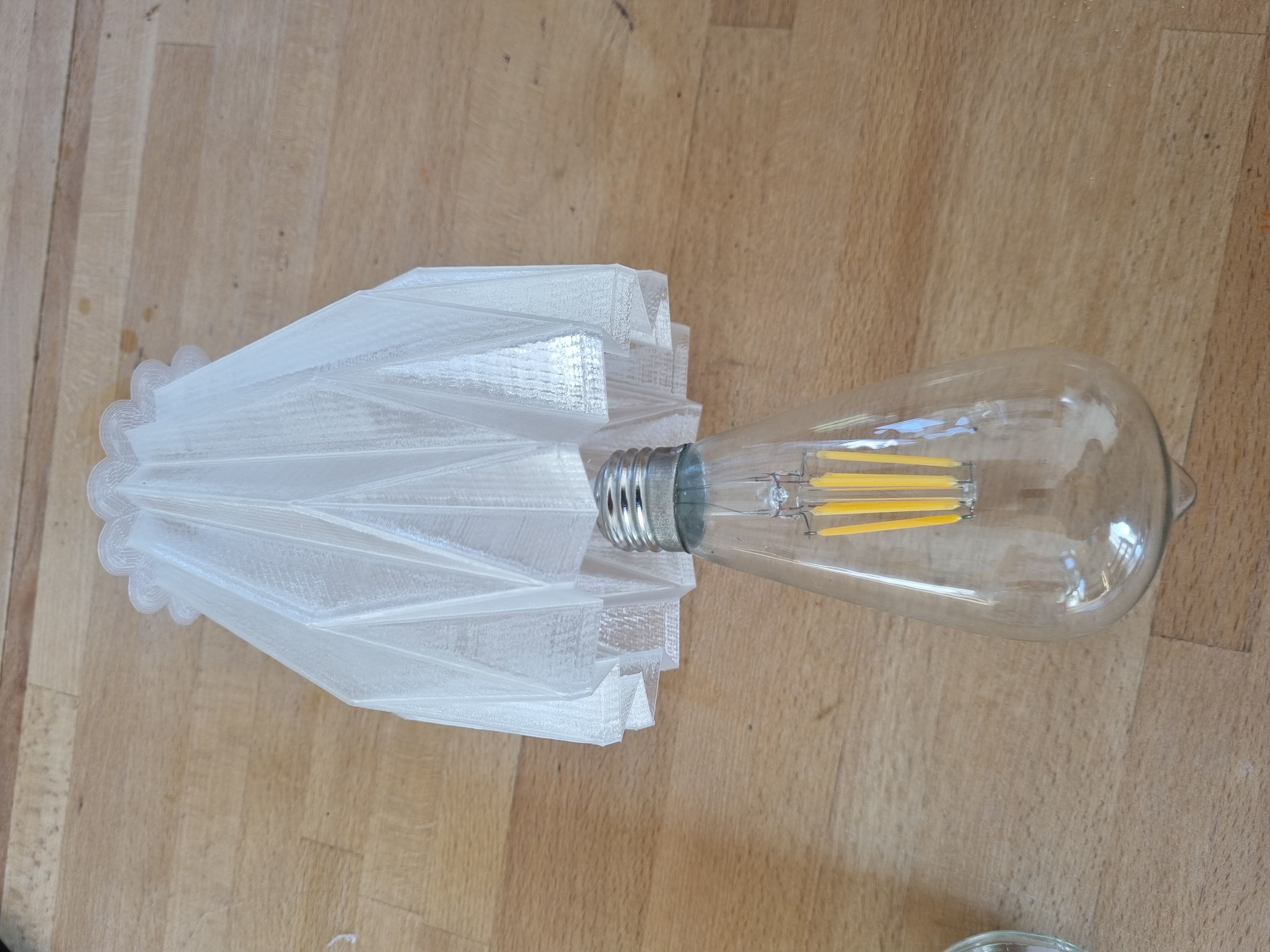 Miniatura 7 do modelo 3D lamp shade star e27 socket light