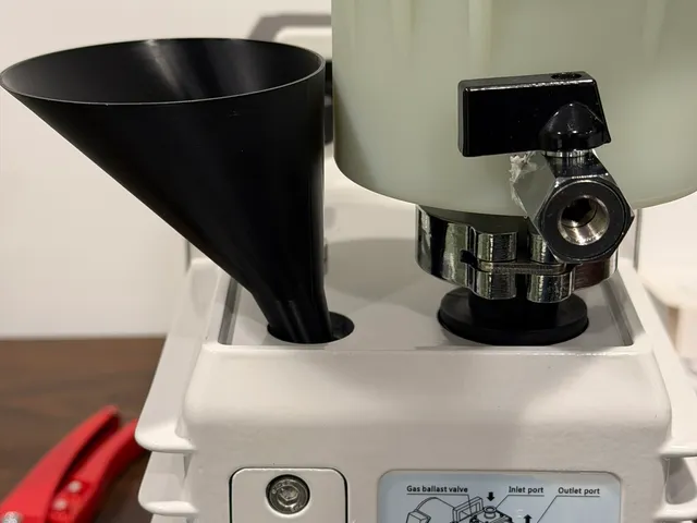 Offset Funnel for Stay Fresh Freeze Dryer Industrial Pump