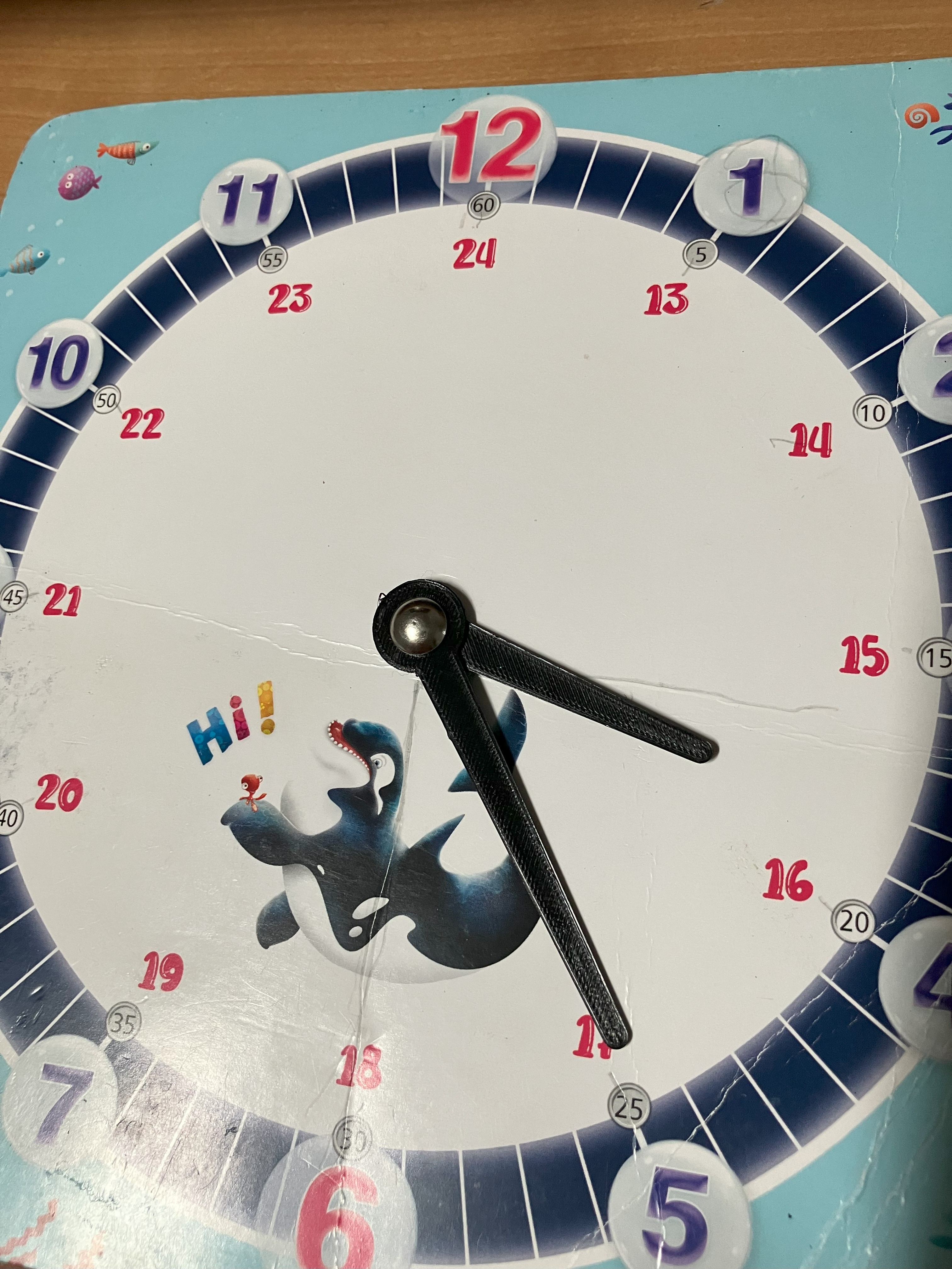 School clock hand replacement
