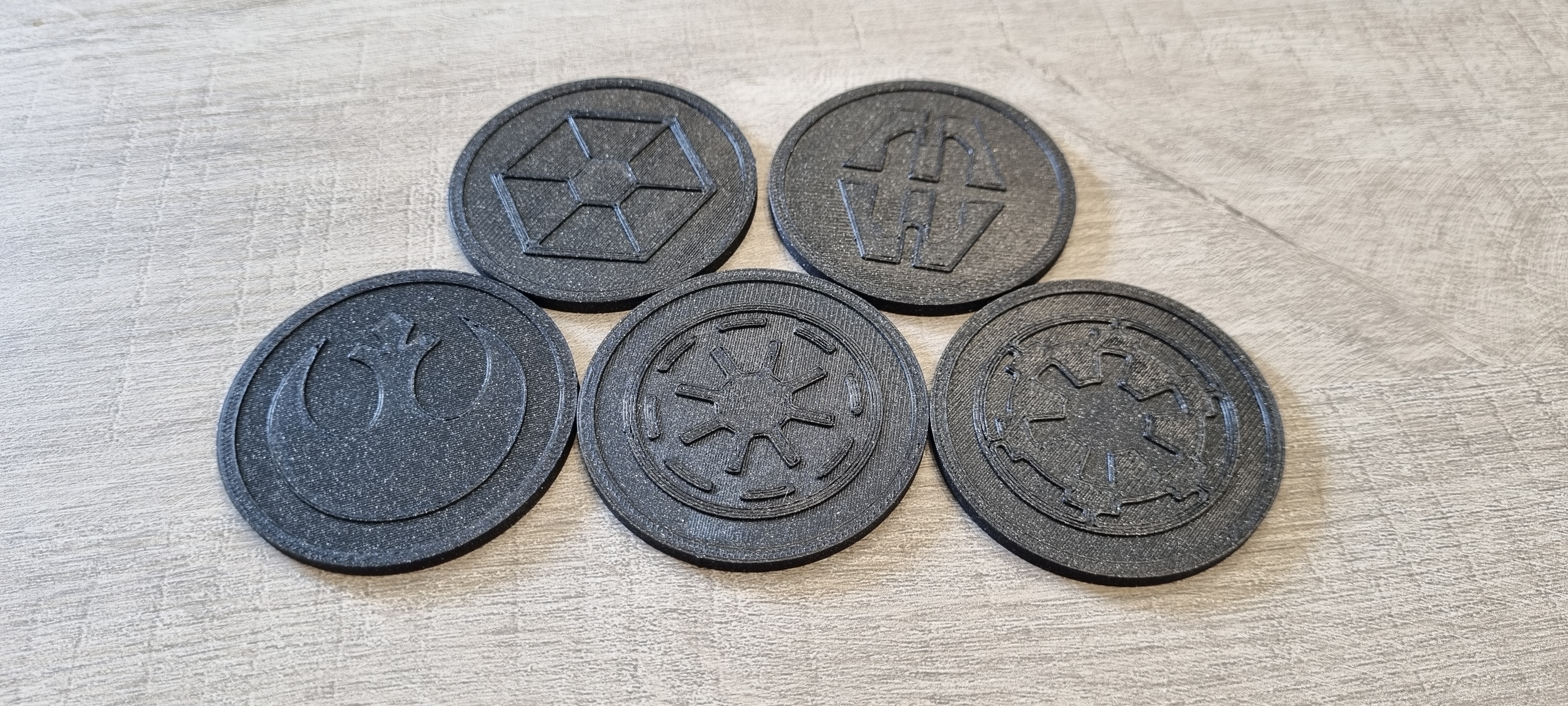 Star wars legion POI tokens by Faction