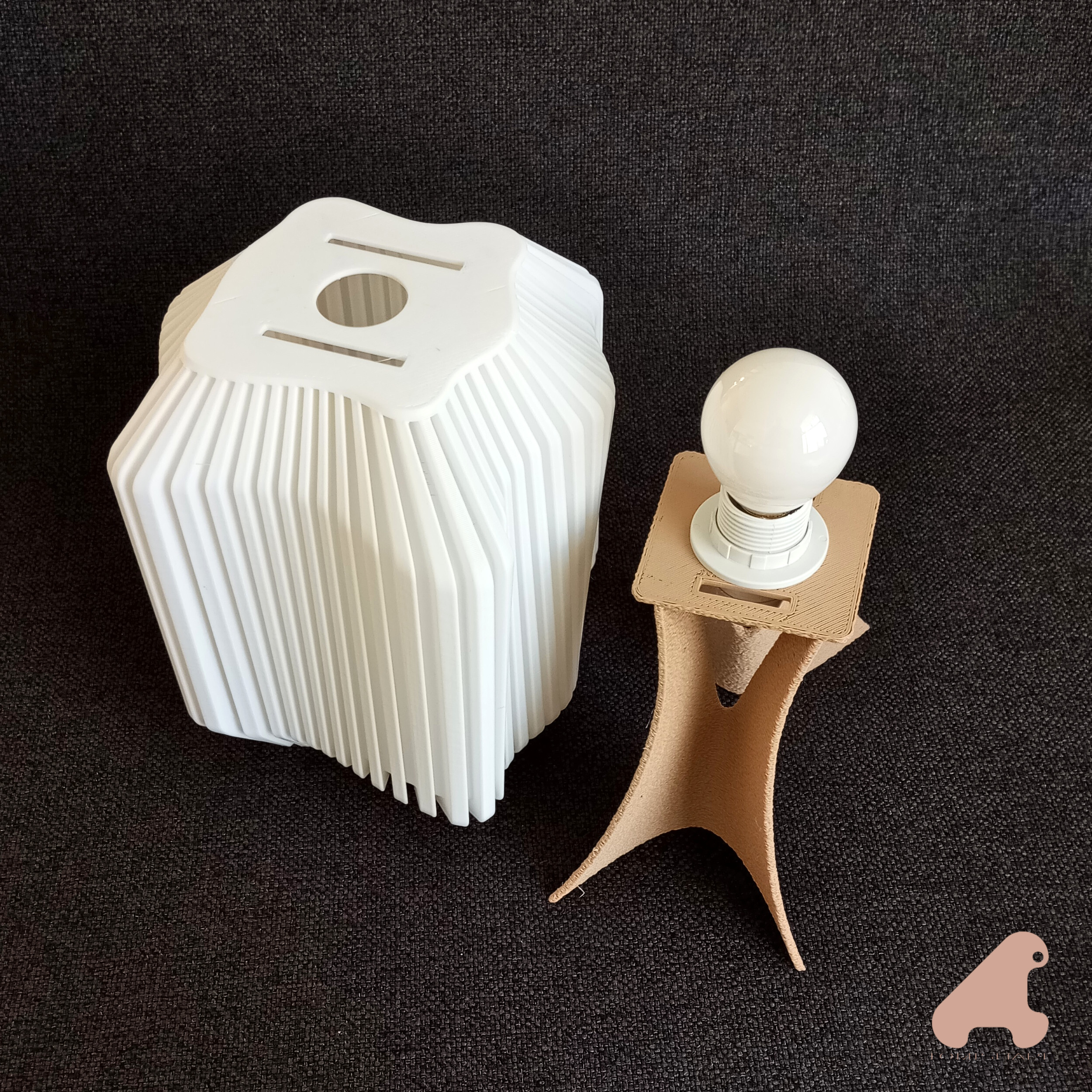 Miniatura 7 do modelo 3D LAMPE NUAGEUSE