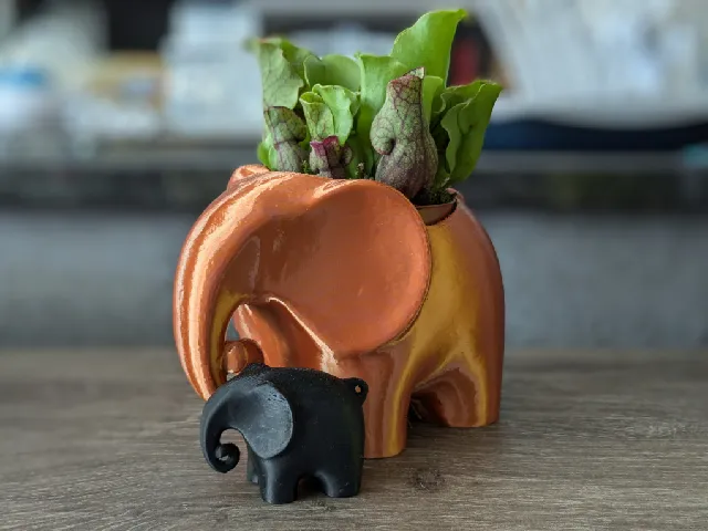 Elephant planter