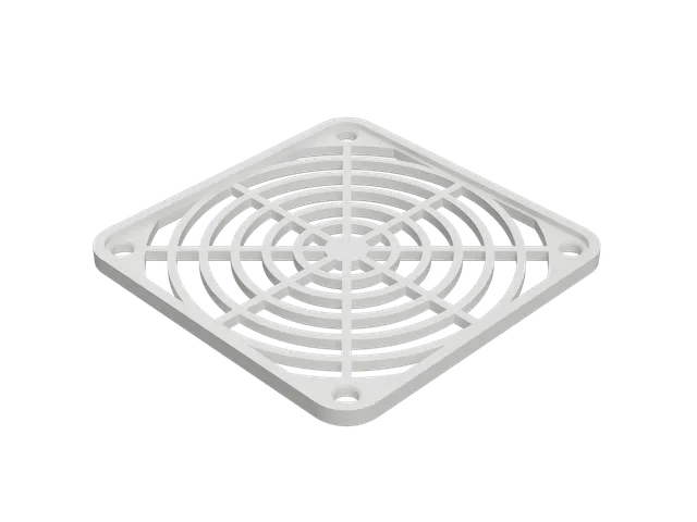 Vent Grate 80mm for a Printer Enclosure