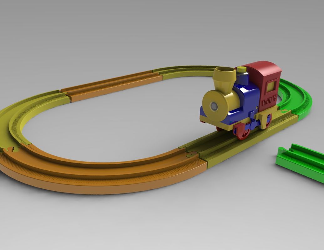 RESERVE Ensemble Train Enchanté VULLI - Jeux & Jouets