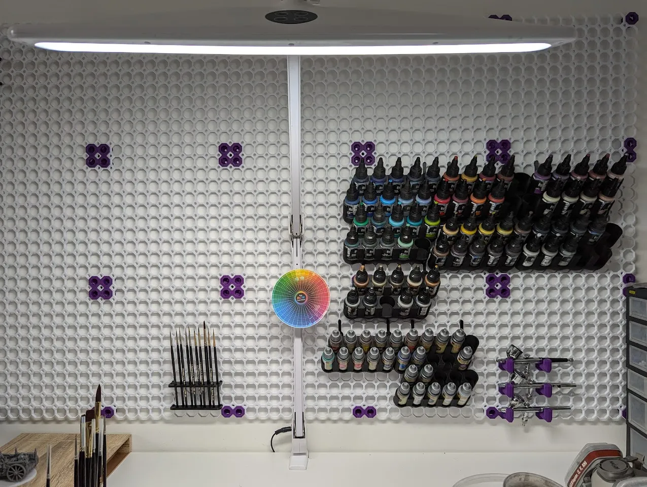 Dropper Bottle Multiboard Paint Racks by Adam Lay | Download free STL ...